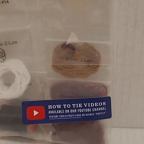 NIP Set of 3 Postfly Fishing Lure Tying Kits - Picture 13 of 16